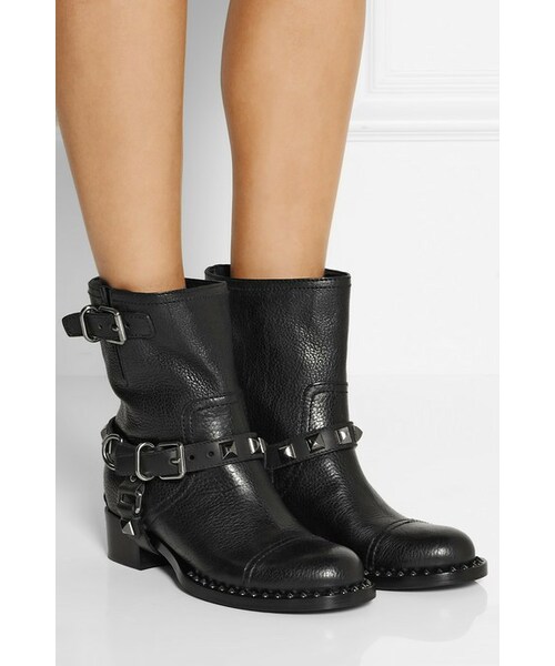 MiuMiu ミュウミュウ　ブーツ MIU MIU/ミュウミュウ通販 | レザー ブーツ【送料無料】【店頭受取可能