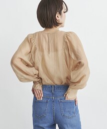 DouDou | 【WEB限定】袖ギャザーボリュームブラウス(シャツ/ブラウス)