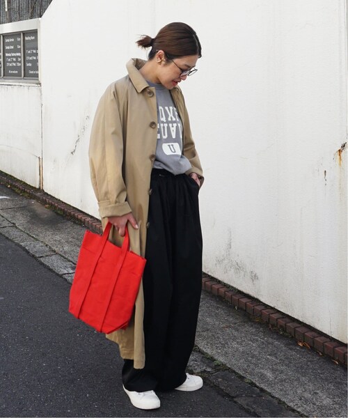 JOURNAL STANDARD LUXE★TRツイル ドロストパンツ★ブラック JOURNAL STANDARD LUXE☆TRツイル ドロストパンツ☆ブラック