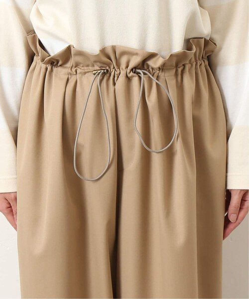 JOURNAL STANDARD LUXE☆TRツイル ドロストパンツ☆ブラック JOURNAL