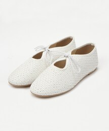 studio CLIP | PUメッシュフラットシューズ(シューズ)