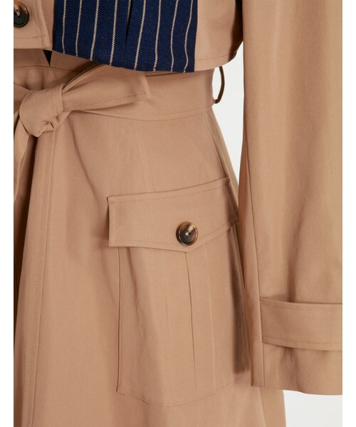 Marjorie（マージョリー）の「夢的指南，多way拼直紋外套洋裝（ジャケット/アウター・レディース・卡其・S/M/L）」の11枚目の写真