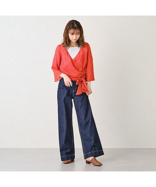 ORiental TRaffic（オリエンタルトラフィック）の「【WEB先行予約】2月下旬発売予定★メッシュスリッパ（シューズ・レディース・ベージュ/ブラウン/グリーン）」の19枚目の写真