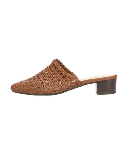 ORiental TRaffic（オリエンタルトラフィック）の「【WEB先行予約】2月下旬発売予定★メッシュスリッパ（シューズ・レディース・ベージュ/ブラウン/グリーン）」の4枚目の写真