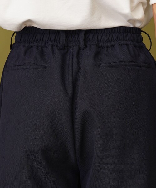 markaware（マーカウェア）の「FRENCH SEAM WIDE PANTS（パンツ・メンズ・BLACK/BLUE・1/2/3）」の7枚目の写真