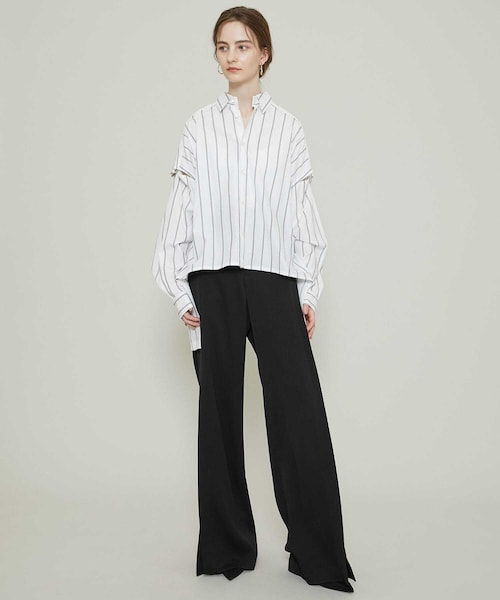 UJOH ハーフスリーブシャツ UJOH HOMME / ウジョーオム】Half Sleeve Open Collar Shirts