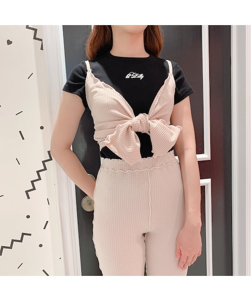 lilLilly（リルリリー）の「【全色再入荷】3wayリブマルチ