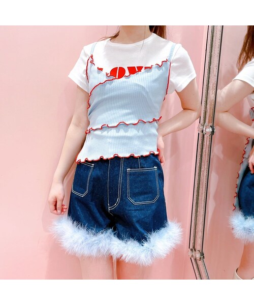 lilLilly 3WAYトップス lilLilly（リルリリー）の「3wayスウェットアンサンブルトップス