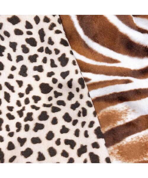 lilLilly（リルリリー）の「アニマルミニスカート（スカート・レディース・zebra/S/zebra/M/leopard/M）」の3枚目の写真