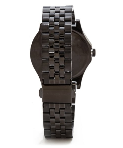 Marc by Marc Jacobs（マークバイマークジェイコブス）の「Marc by Marc Jacobs The Slim Watch（アナログ腕時計・レディース・Black/Black・One Size）」の2枚目の写真