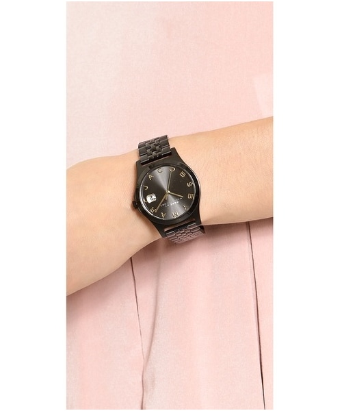 Marc by Marc Jacobs（マークバイマークジェイコブス）の「Marc by Marc Jacobs The Slim Watch（アナログ腕時計・レディース・Black/Black・One Size）」の3枚目の写真