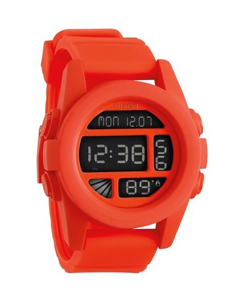 NIXON(ニクソン)の「Nixon 'The Unit' Round Digital Watch, 44mm(アナログ腕時計・Orange)」の2枚目の写真