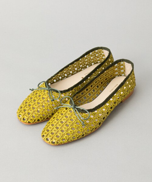 CIAOPANIC（チャオパニック）の「【REMME/レメ】REMME=HE/メッシュフラットシューズ（パンプス・レディース・オリーブ/オレンジ・36/37/38）」の2枚目の写真