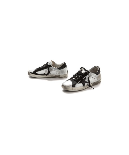 GOLDEN GOOSE(ゴールデングース)の「Golden Goose Superstar Low Top(スニーカー・Silver/Black・36/37/38/39/40/41)」の5枚目の写真