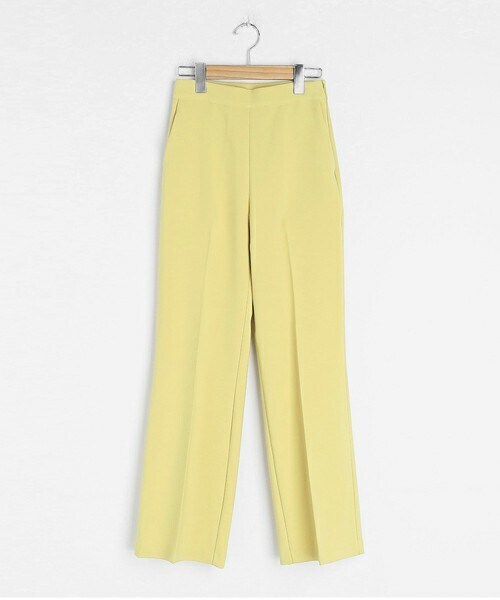 DHOLIC(ディーホリック)の「サイドジップスラックス(スラックス・レディース・クリーム/ブラック/イエロー・S/M)」の3枚目の写真