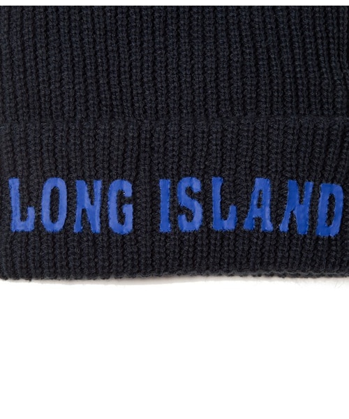 JUNRED（ジュンレッド）の「ロゴプリントニットキャップ（帽子・メンズ・ホワイト/ネイビー/ワイン・F）」の10枚目の写真