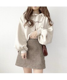 merrylatte | 【即納】千鳥柄チェックミニスカート(スカート)