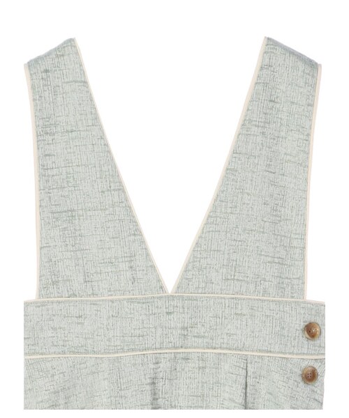 Green　Parks（グリーンパークス）の「・ELENCARE DUE ツィードジャンパースカート（ワンピース/ドレス・アイボリー/ベージュ/ミント・F）」の7枚目の写真