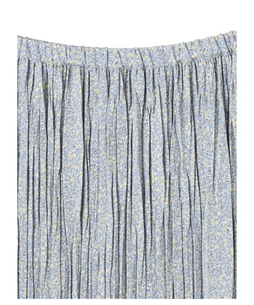 AMERICAN HOLIC（アメリカンホリック）の「プリーツティアードスカート（スカート・ライトグレー/チャコールグレー/オレンジ/ミント/フラワー・M/L）」の3枚目の写真