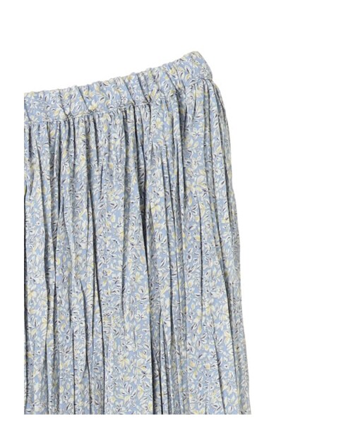 AMERICAN HOLIC（アメリカンホリック）の「プリーツティアードスカート（スカート・ライトグレー/チャコールグレー/オレンジ/ミント/フラワー・M/L）」の4枚目の写真