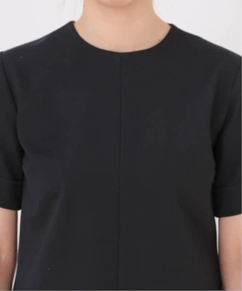 【美品】  MUSE de Deuxieme Classe / ミューズ ドゥーズィーエムクラス | 2021SS | 【VVB/ヴィヴィビー】ショートスリーブブラウス / ヴィクトリアベッカム | 34 | ブラック | レディース MUSE de Deuxieme Classe / ミューズ ドゥーズィーエムクラス