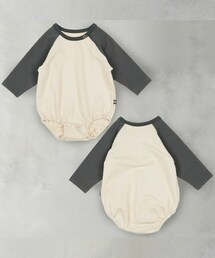 PUPPAPUPO（プッパプーポ）の「ラグラン ロンパース 70/80 ベビー服（つなぎ/オールインワン・キッズ）」