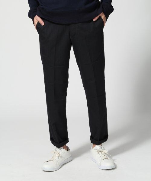 GLOBAL WORK(グローバルワーク)の「【高品質素材】イージーパンツ(パンツ・メンズ・ブラックストライプ09/グレーチェック15/グレー千鳥柄18・M/L)」の1枚目の写真