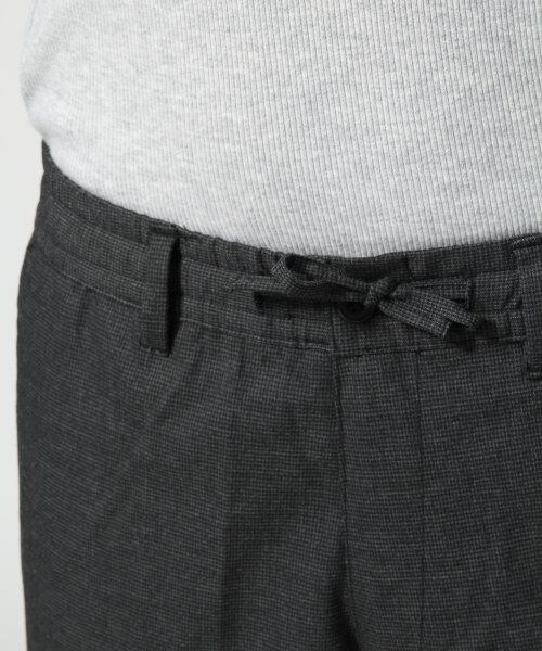 GLOBAL WORK(グローバルワーク)の「【高品質素材】イージーパンツ(パンツ・メンズ・ブラックストライプ09/グレーチェック15/グレー千鳥柄18・M/L)」の6枚目の写真