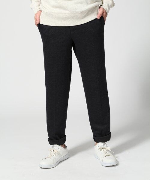 GLOBAL WORK（グローバルワーク）の「ウールニットイージー（パンツ・メンズ・ブラックツイード09/グレーチェック18/ネイビー千鳥柄88・Ｓ/Ｍ/Ｌ）」の3枚目の写真