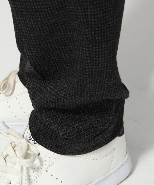 GLOBAL WORK（グローバルワーク）の「ウールニットイージー（パンツ・メンズ・ブラックツイード09/グレーチェック18/ネイビー千鳥柄88・Ｓ/Ｍ/Ｌ）」の11枚目の写真