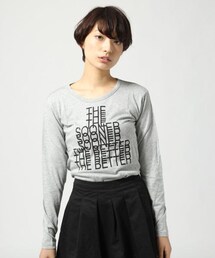 JEANASIS | レイヤードロゴプリントTEE(トップス)