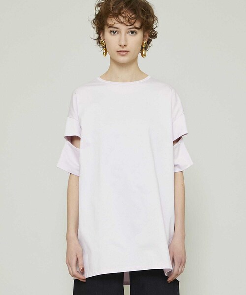 【初回】特撮 エレクトリックジェリーフィッシュ 未使用 Mサイズ Tシャツ付き FEMMENT（ファモン）の「ギザコットンジャージースリットTシャツ