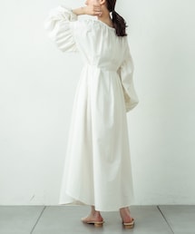 mystic | ボリュームスリーブワンピース(ワンピース)