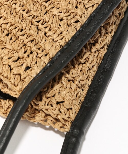 GLOBAL WORK（グローバルワーク）の「ペーパーBIGトート（バッグ・ブラック/ブラウン）」の9枚目の写真