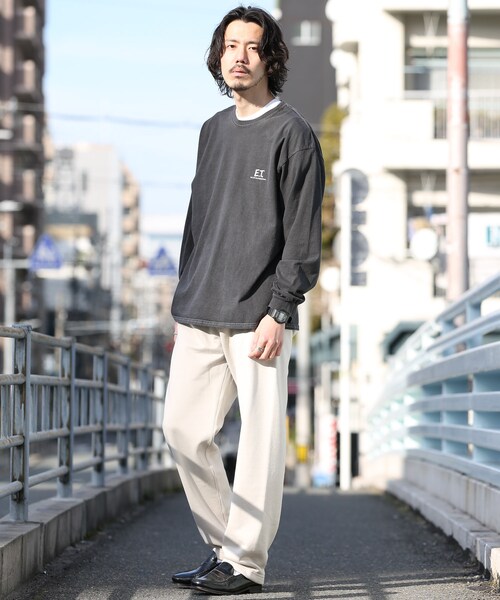 URBAN RESEARCH Sonny Label(アーバンリサーチサニーレーベル)の「シャイニー裏毛リラックスパンツ(その他・メンズ・ブラック/カーキ/ベージュ・M/L)」の5枚目の写真