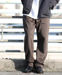 URBAN RESEARCH Sonny Label | シャイニー裏毛リラックスパンツ(その他)