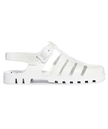 juju | Juju Maxi White Flat Jelly Sandals(サンダル)