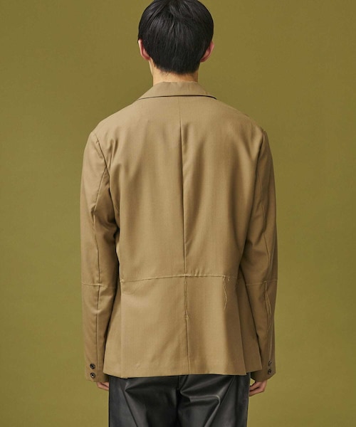 CUT OFF TAILORED JACKET