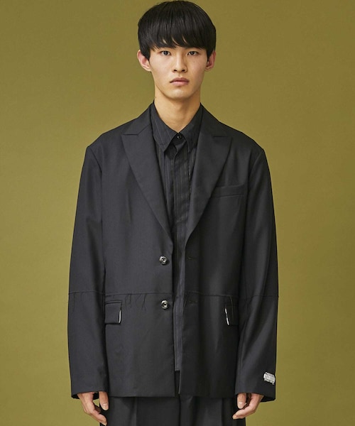 CUT OFF TAILORED JACKET