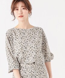 RIVE DROITE | 《予約》【《華奢見せ効果抜群》手洗い可】フラワーボリュームスリーブブラウス(シャツ/ブラウス)