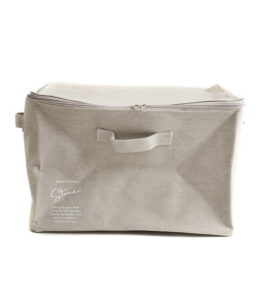 3coins スリーコインズ 3coins の Web 大型店舗限定 コットンフタ付ワイド収納 収納グッズ Wear