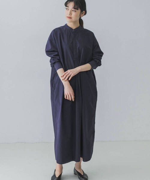 かぐれ（カグレ）の「コットンシルクシャツワンピース（）」 - WEAR