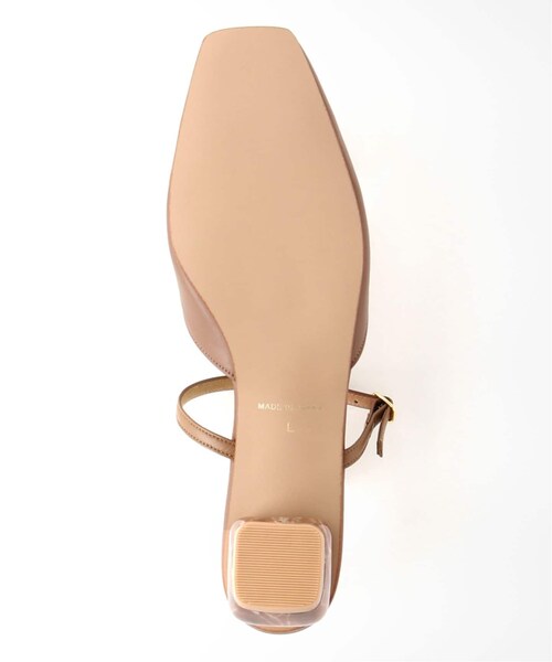 LE TALON(ルタロン)の「3.5cmスクエアストーンヒールミュール(シューズ・ナチュラル/S/残り3点/M/在庫あり/L/XL)」の9枚目の写真