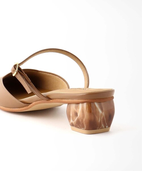 LE TALON(ルタロン)の「3.5cmスクエアストーンヒールミュール(シューズ・ナチュラル/S/残り3点/M/在庫あり/L/XL)」の7枚目の写真