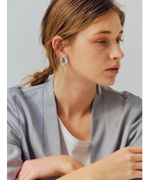 YECCA VECCA | ボールチェーンイヤリング(アクセサリー)