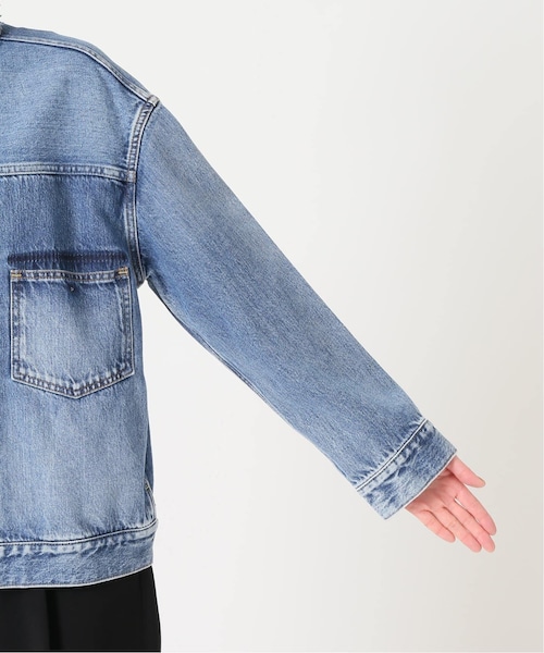IENA（イエナ）の「《予約》リメイクタックデニムブルゾン◇（）」 - WEAR
