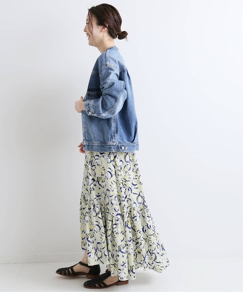 IENA（イエナ）の「《予約》リメイクタックデニムブルゾン◇（）」 - WEAR