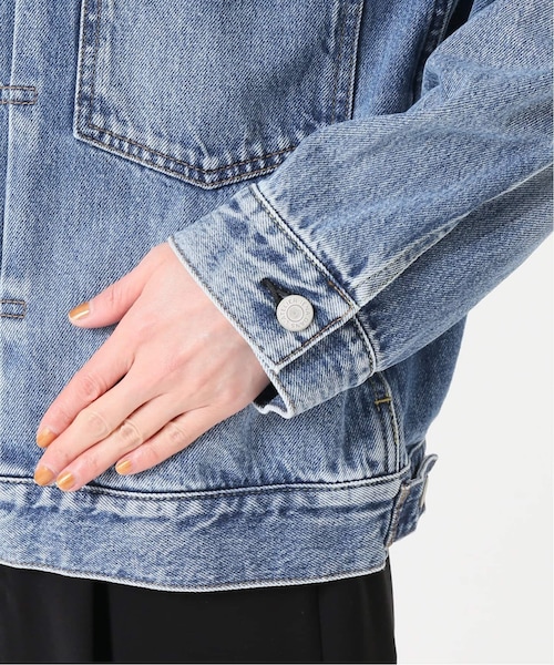 IENA（イエナ）の「《予約》リメイクタックデニムブルゾン◇（）」 - WEAR
