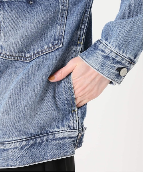 IENA（イエナ）の「《予約》リメイクタックデニムブルゾン◇（）」 - WEAR