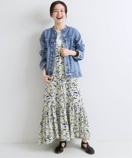 IENA（イエナ）の「《予約》リメイクタックデニムブルゾン◇（）」 - WEAR